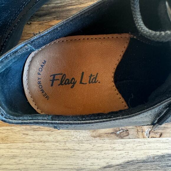 Flag Ltd. Leather Dress Shoes in Black - Picture 6 of 7